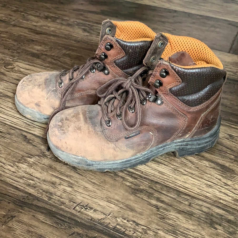 Timberland women's steel toe boots